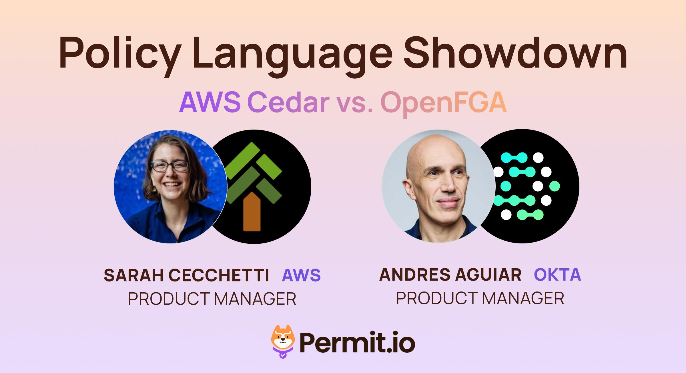 ​Discover the world of policy languages with the co-creators of AWS Cedar and OpenFGA! Learn about their creation, application, pros, cons, and how to choose the right one for your needs!