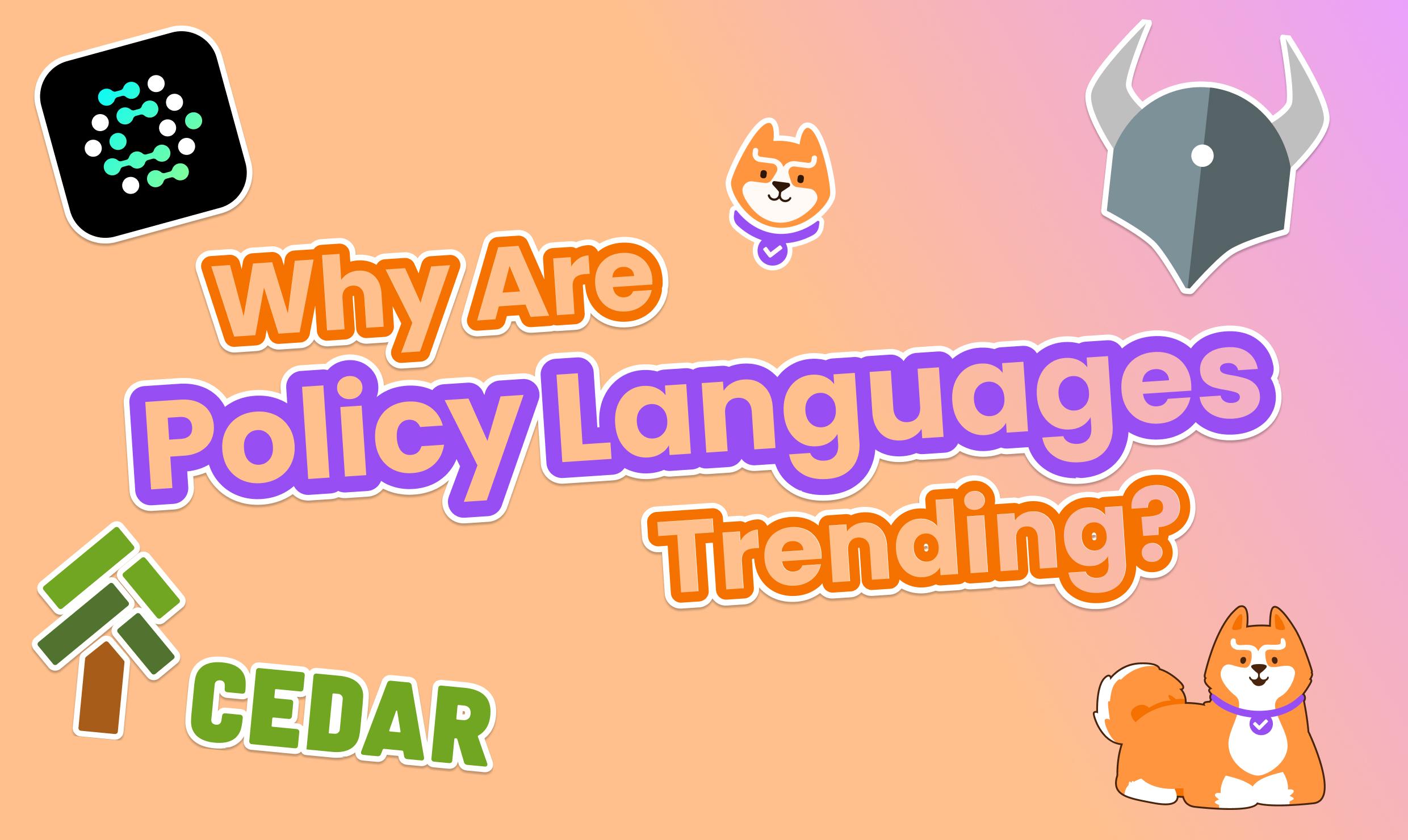 OPA, Cedar, OpenFGA: Why are Policy Languages Trending Right Now?